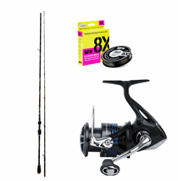 A.Jensen Pandion INSTINCT Perca 9 fod - 15/50 gr + Shimano Nexave + fletline